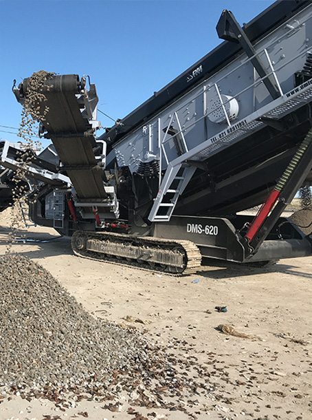 履帶式移動破碎站