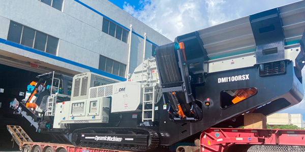 【東蒙快報(bào)】火速發(fā)貨！上海東蒙DMI-100RSX發(fā)往客戶前方，助力客戶砂石骨料項(xiàng)目