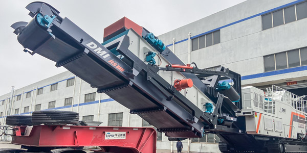 【發(fā)貨快報(bào)】捷報(bào)頻傳！上海東蒙DMI160RS履帶移動(dòng)反擊破火速發(fā)往客戶(hù)前方，助力客戶(hù)砂石骨料項(xiàng)目